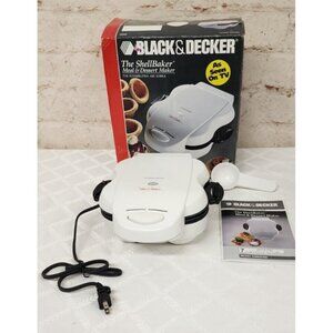 NEW Black & Decker ShellBaker G400 Meal & Dessert Maker